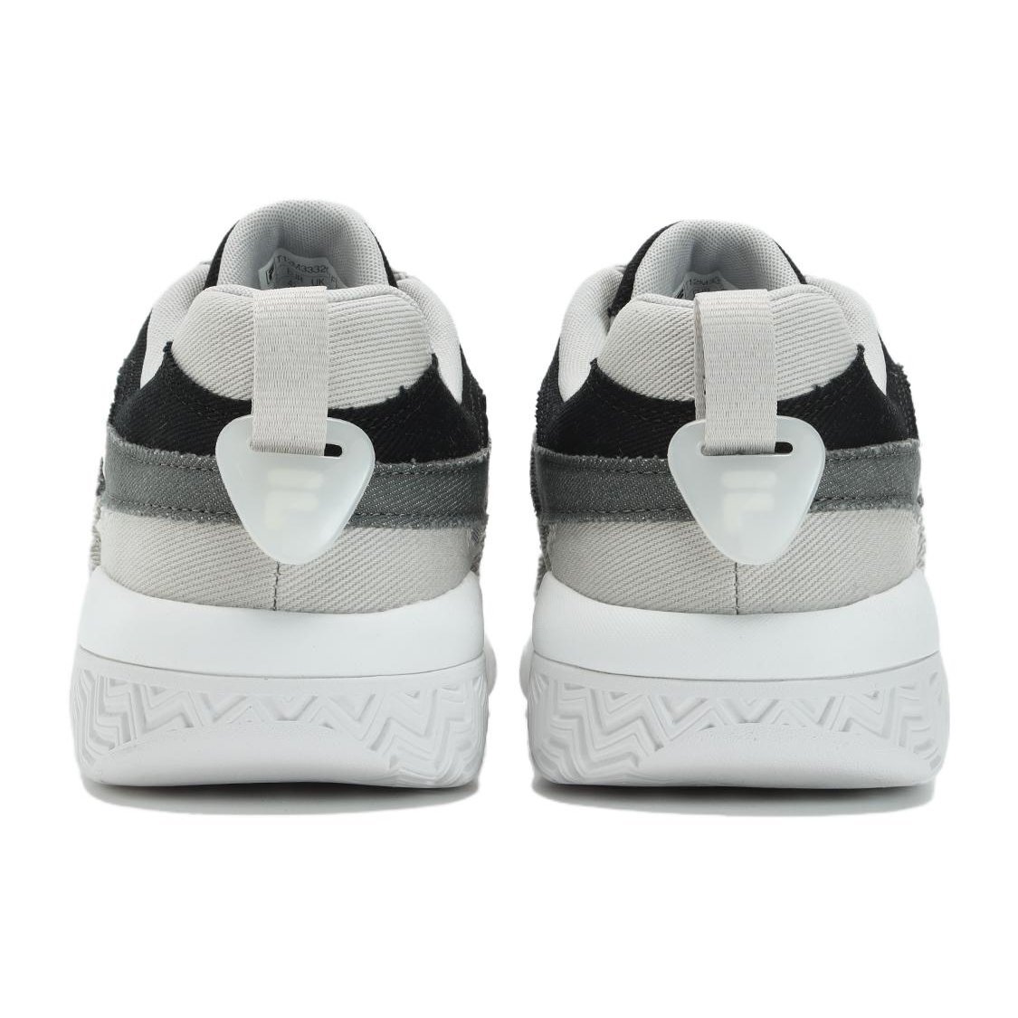 Zapatillas de baloncesto Barricade «Blanco, gris, negro»