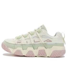 Zapatillas de baloncesto Barricade «Blanco, verde y rosa»