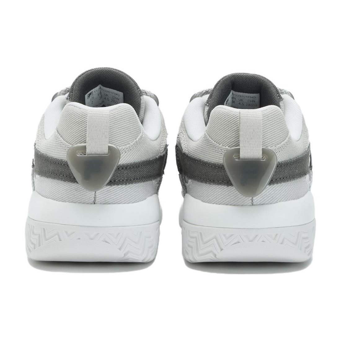 Zapatillas de baloncesto Barricade «Grey White»