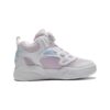 Zapatillas de baloncesto de caña alta para uso diario «Blanco, rosa, azul»