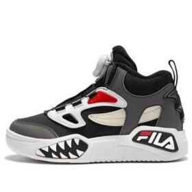 Zapatillas de baloncesto de caña alta para uso diario «Gris, Negro»