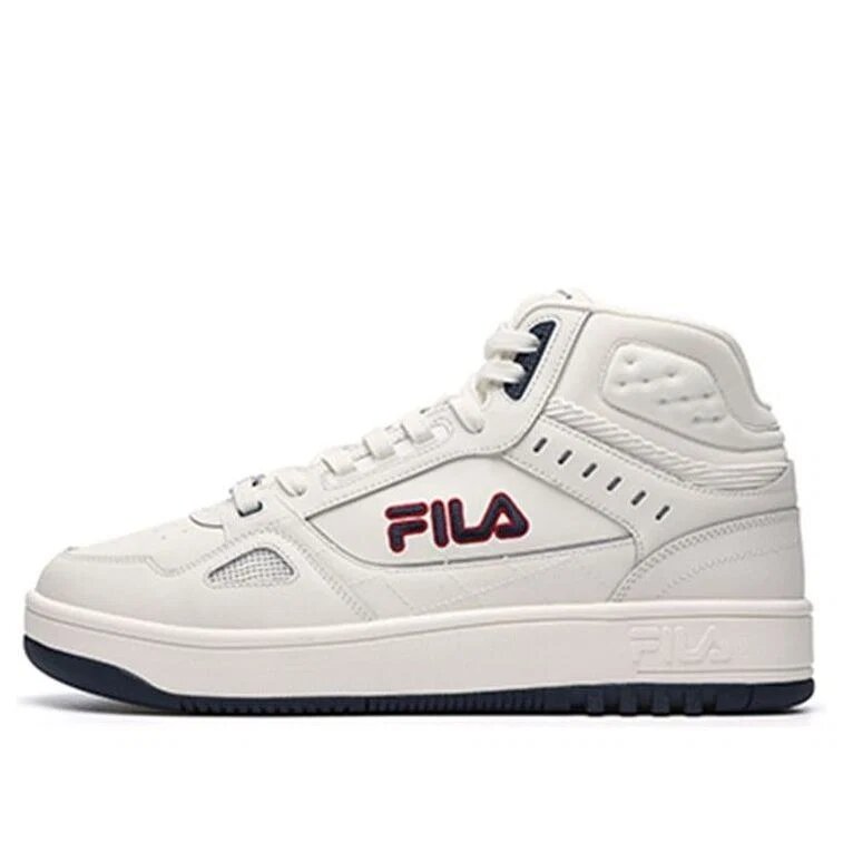 Zapatillas de baloncesto retro de caña alta «Blancas»
