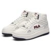 Zapatillas de baloncesto retro de caña alta «Blancas»