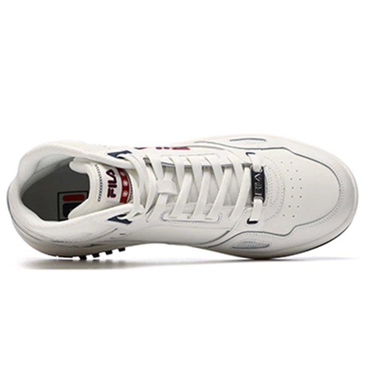 Zapatillas de baloncesto retro de caña alta «Blancas»