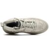 Zapatillas de baloncesto retro de caña alta, color gris