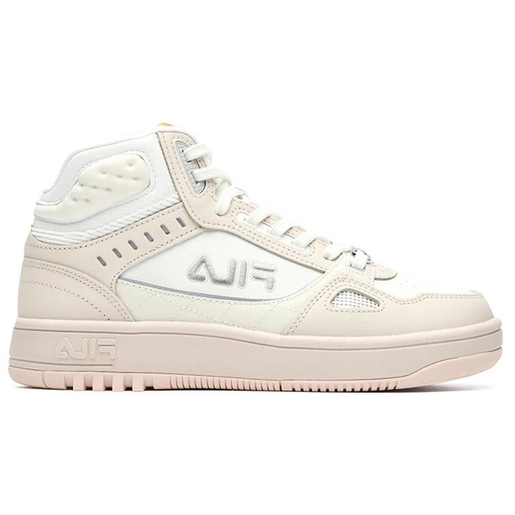 Zapatillas de caña alta rosa/blanco