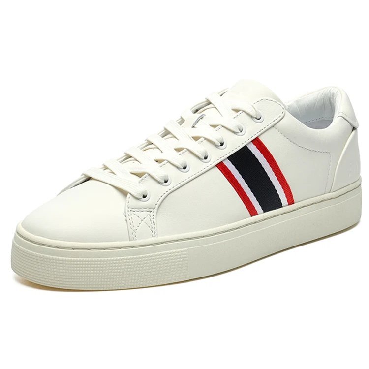 Zapatillas de caña baja «Blanco, Rojo, Negro»