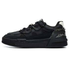Zapatillas de caña baja Salto «Negro»