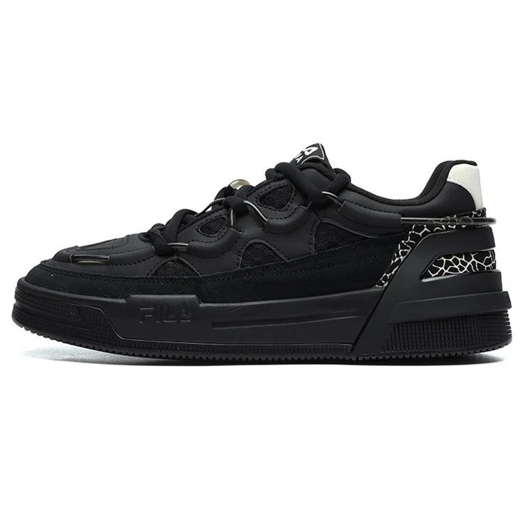 Zapatillas de caña baja Salto «Negro»