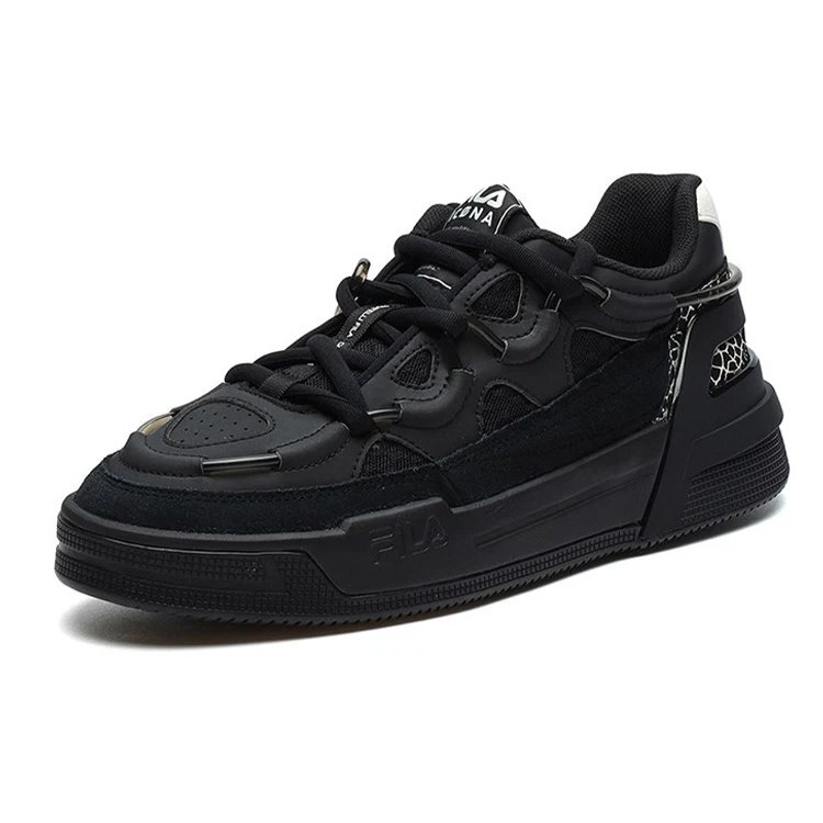 Zapatillas de caña baja Salto «Negro»