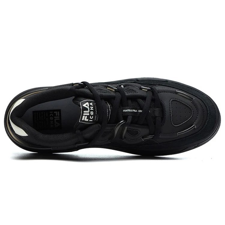 Zapatillas de caña baja Salto «Negro»