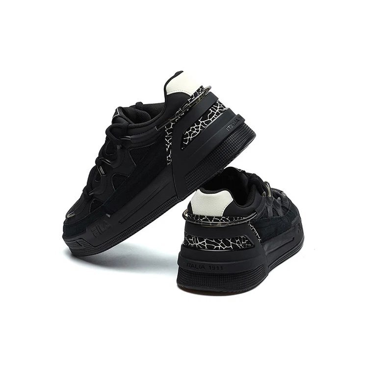 Zapatillas de caña baja Salto «Negro»