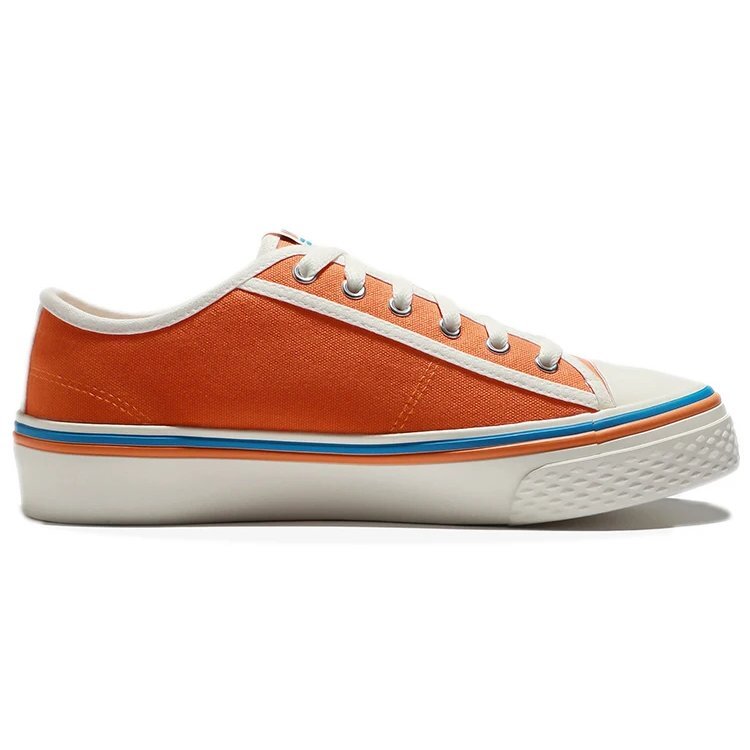 Zapatillas de caña baja Scanline, color naranja