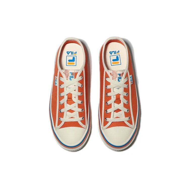 Zapatillas de caña baja Scanline, color naranja