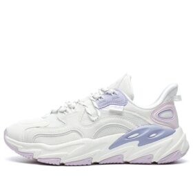 Zapatillas de caña baja Wave «Blanco Púrpura»