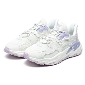 Zapatillas de caña baja Wave «Blanco Púrpura»