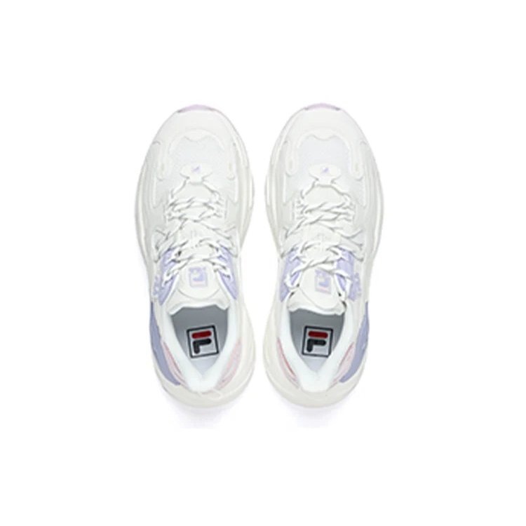 Zapatillas de caña baja Wave «Blanco Púrpura»
