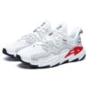 Zapatillas de caña baja Wave «Blanco, rojo y gris»