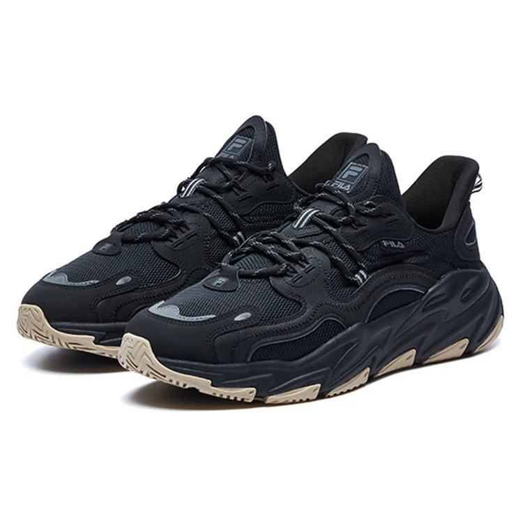 Zapatillas de caña baja Wave «Negro»