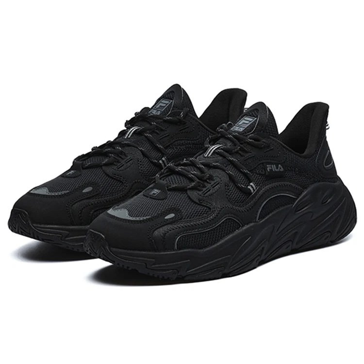 Zapatillas de caña baja Wave «Negro»