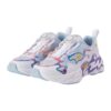 Zapatillas de correr BOA «Blanco, azul y rosa»