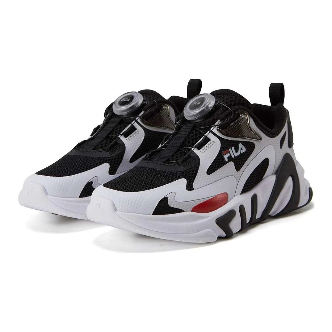 Zapatillas de correr BOA Fashion «Blanco Negro»