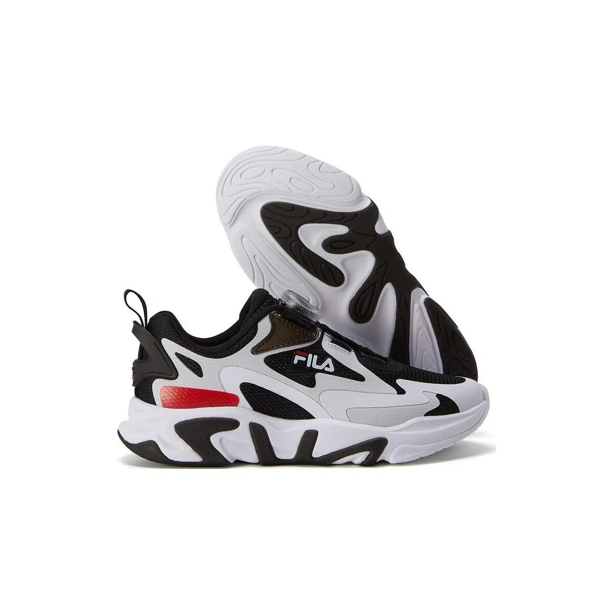 Zapatillas de correr BOA Fashion «Blanco Negro»