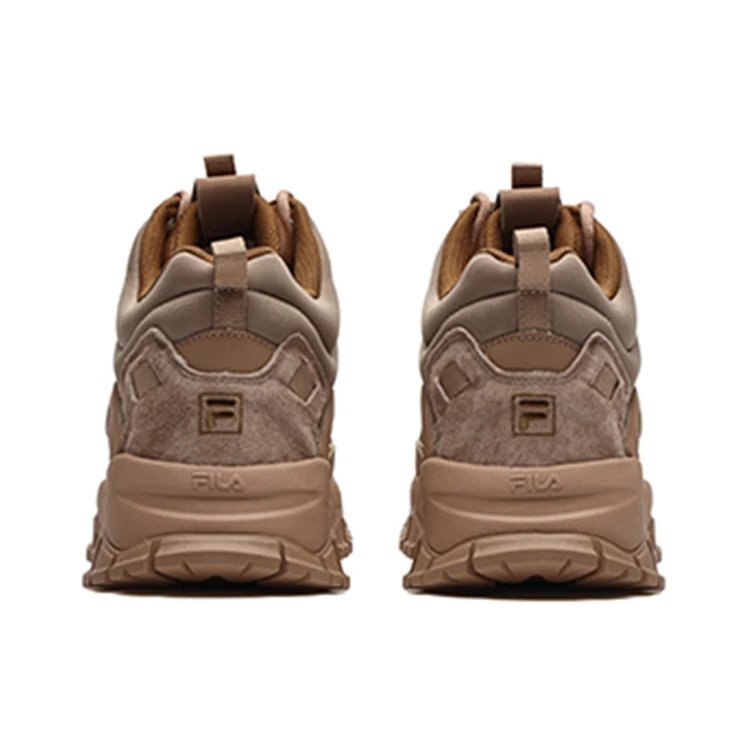 Zapatillas de correr de caña alta Tracer Café