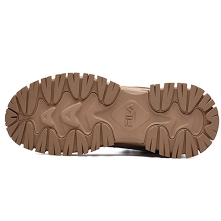 Zapatillas de correr de caña alta Tracer Café