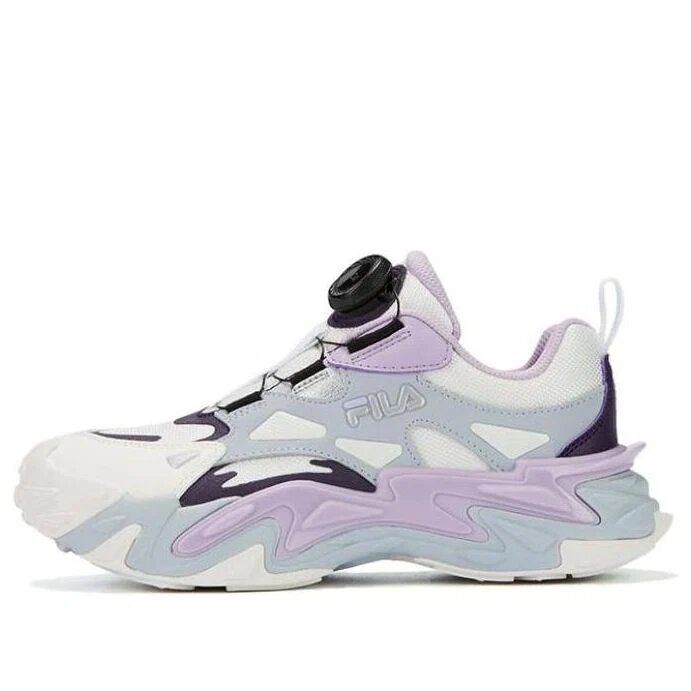 Zapatillas de correr de caña baja «Blanco, morado, azul»