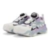Zapatillas de correr de caña baja «Blanco, morado, azul»