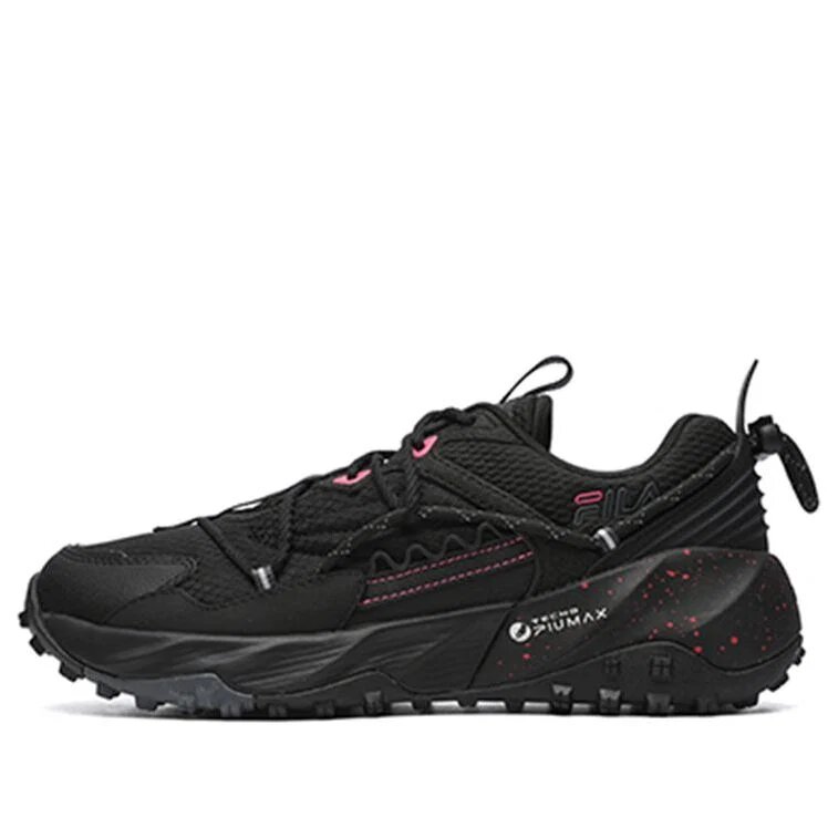 Zapatillas de correr de caña baja, color negro