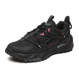 Zapatillas de correr de caña baja, color negro