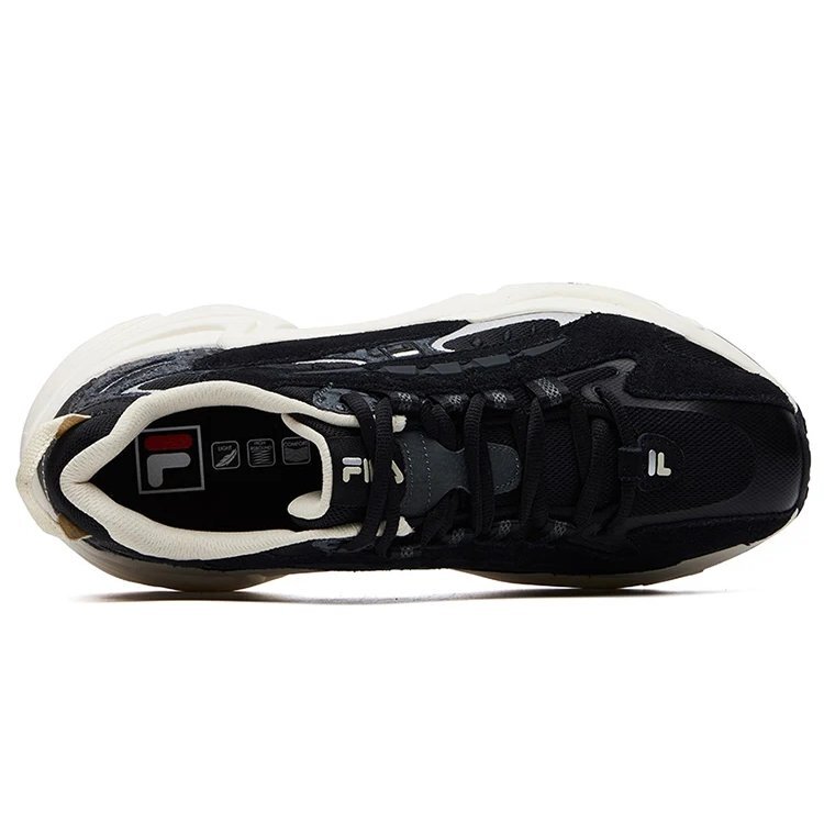 Zapatillas de correr de caña baja, color negro