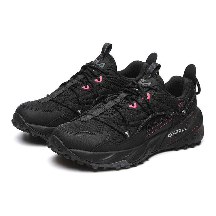 Zapatillas de correr de caña baja, color negro
