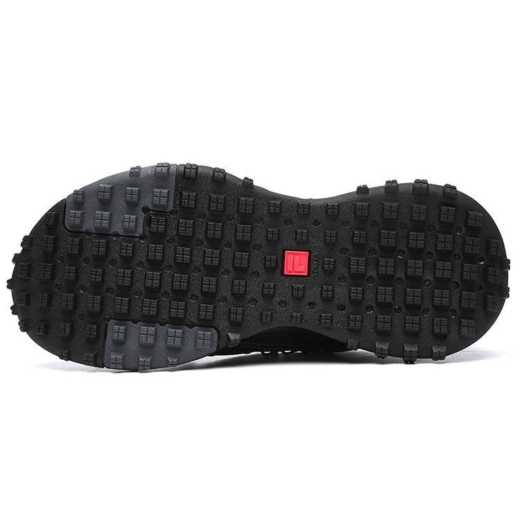 Zapatillas de correr de caña baja, color negro