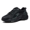 Zapatillas de correr de caña baja con estampado de leopardo en negro/verde