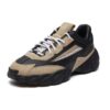 Zapatillas de correr de caña baja Lanvin x Fila Negro/Amarillo