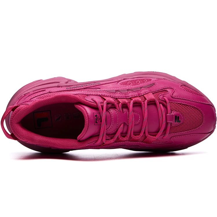 Zapatillas de correr de caña baja Mihara x Fila Pentera, color rosa