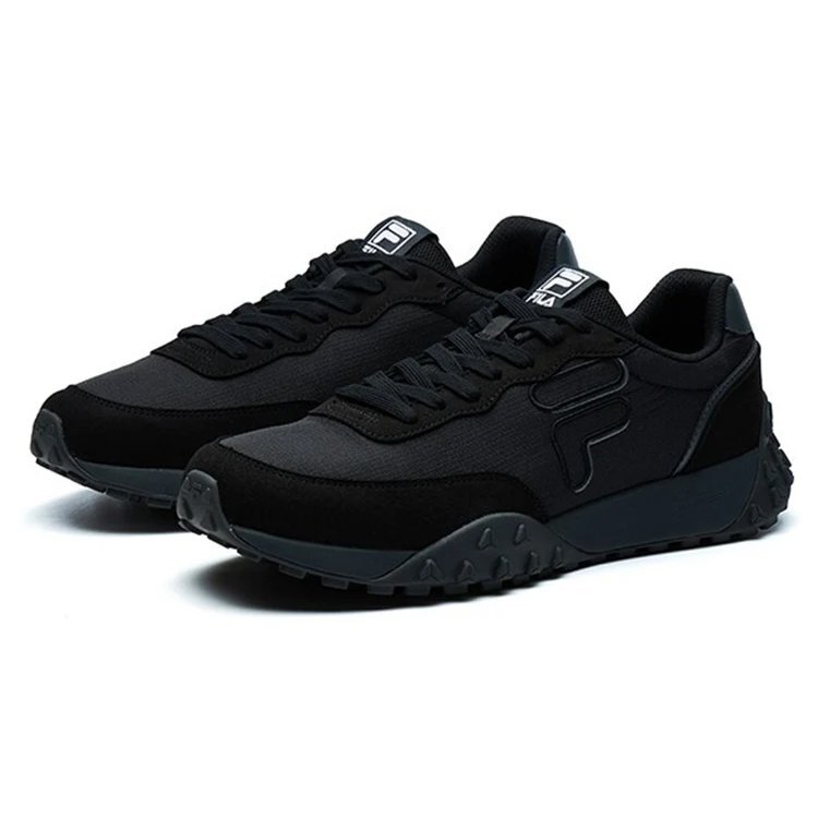 Zapatillas de correr de caña baja Pacer, color negro