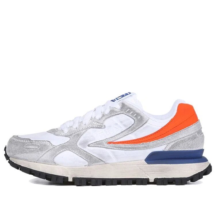 Zapatillas de correr de caña baja Zagato Washing, gris/naranja/azul