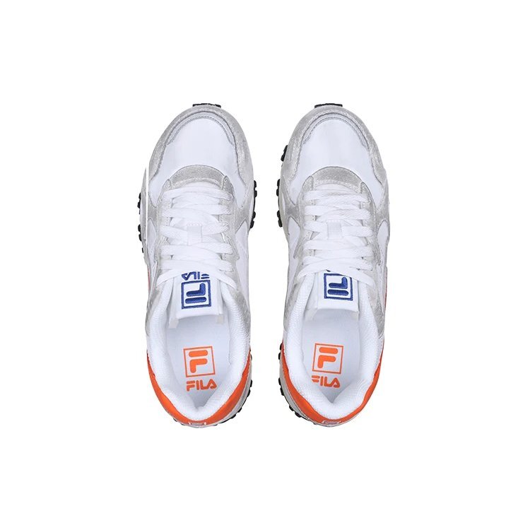 Zapatillas de correr de caña baja Zagato Washing, gris/naranja/azul