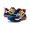 Zapatillas de correr de moda casual «Azul Rojo Naranja»