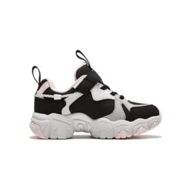 Zapatillas de correr informales «Blanco, negro y rosa»