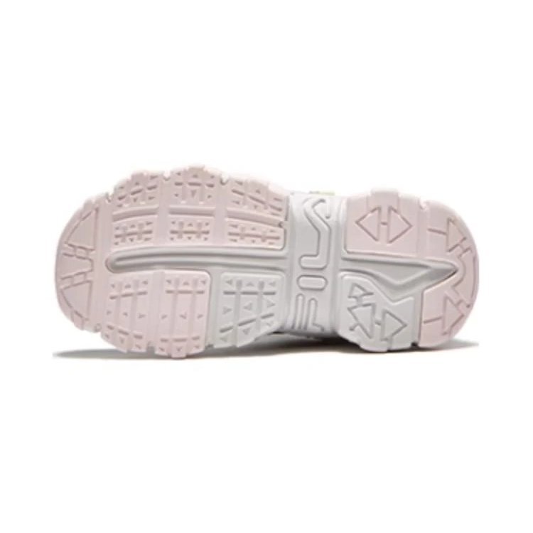 Zapatillas de correr informales «Blanco, negro y rosa»