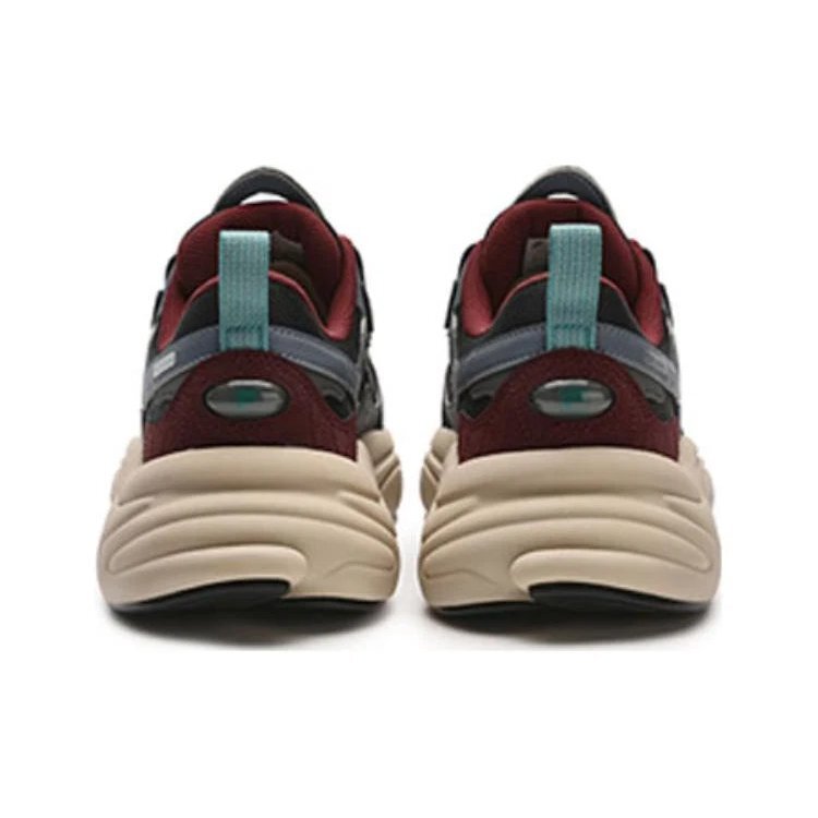 Zapatillas de correr Mars 1S de caña baja «Negro, gris y rojo»