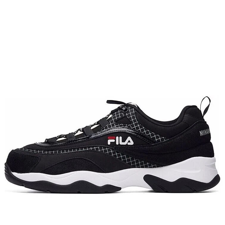 Zapatillas de correr Mihara x Fila, color negro