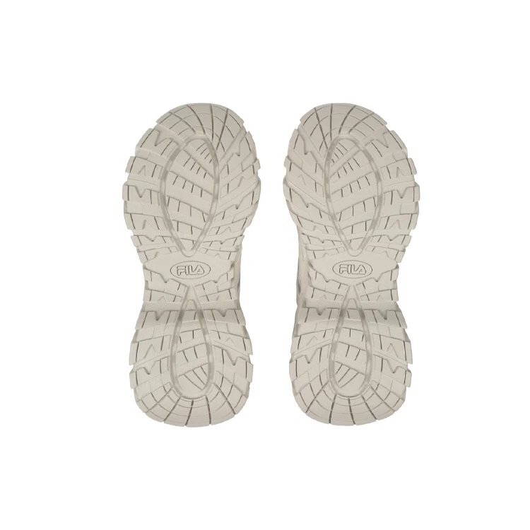 Zapatillas de correr retro Blanco/Gris/Amarillo