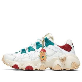 Zapatillas de correr retro Jagger Ginger Man Blanco/Marrón