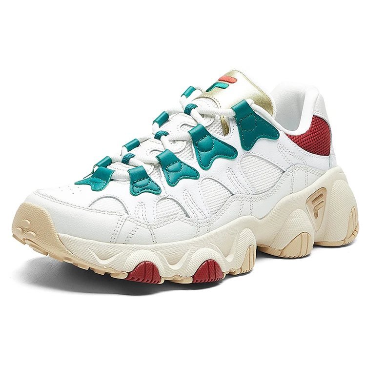 Zapatillas de correr retro Jagger Ginger Man Blanco/Marrón